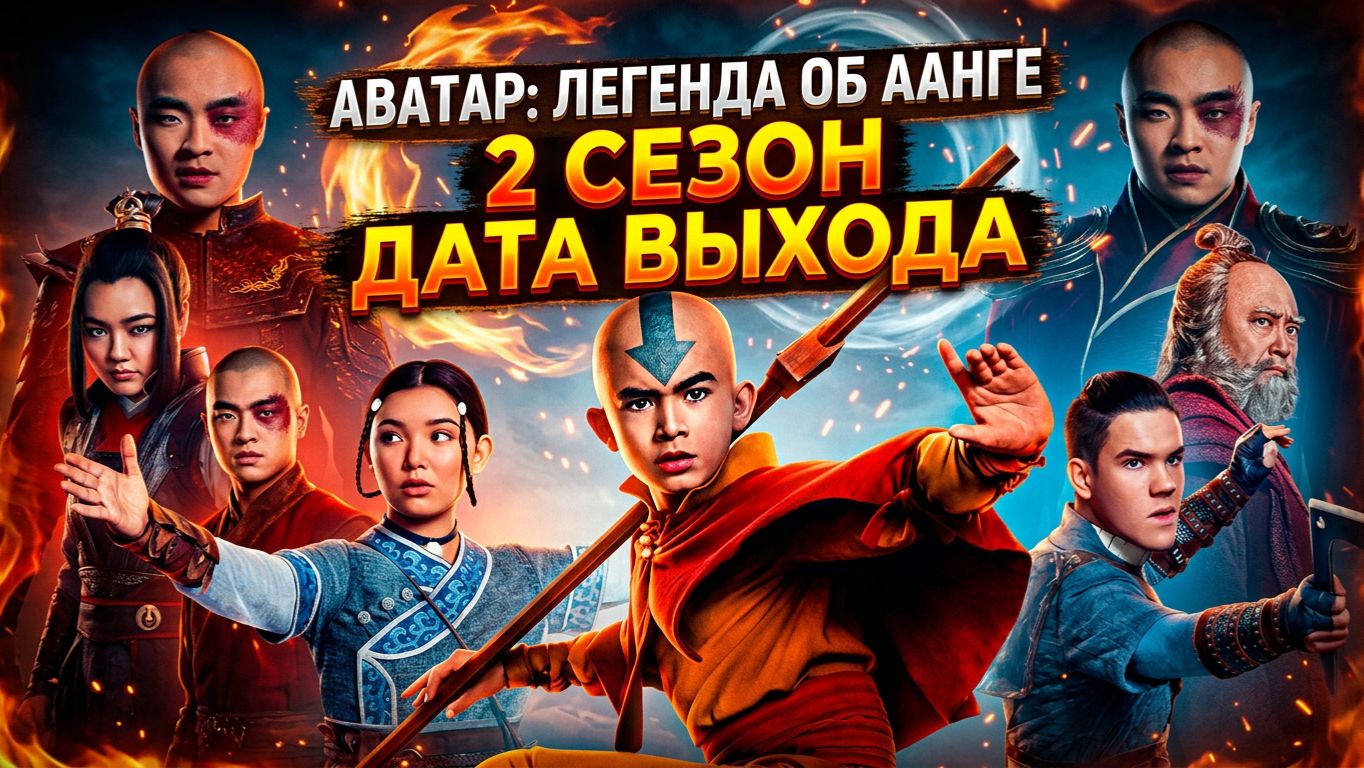Аватар Легенда об Аанге 2 Сезон Дата выхода