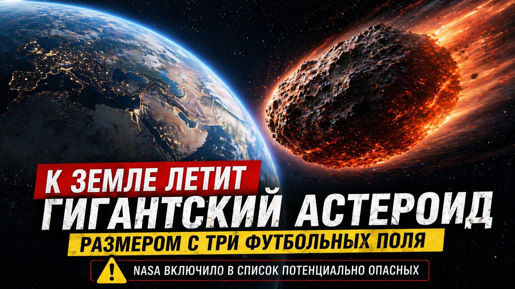 Астероид «Бог Хаоса» уже рядом: что произойдет через 3 года?