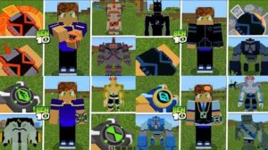 Ben 10 Omniverse v. 4.0 addon minecraft 1.21.100/ лучший мод на Бен 10!