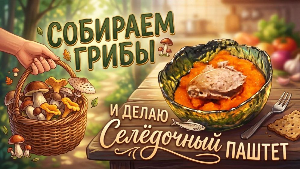 🇰🇿 КАЗАХСТАН 51-26!ЕМ НЕ ВКУСНО/ПОХОД ЗА ГРИБАМИ/ОБРАБОТКА РОЗ/ТАНЯ ДЕЛАЕТ СЕЛЁДОЧНЫЙ ПАШТЕТ🐟