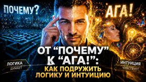 От “почему” к “ага!”: как подружить логику и интуицию. Андрей Киселев