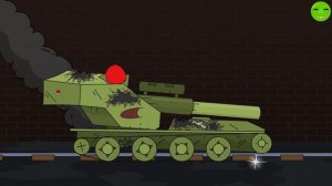 Заблудившийся воин - Мультфильмы про танки