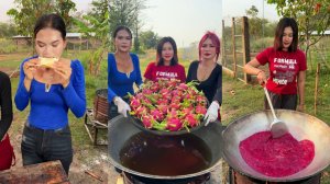 Потрясающий рецепт жареного во фритюре питахайи.