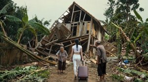 Восстанавливаем дом, разрушенный сильным штормом. Жизнь во Вьетнаме