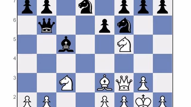 Александр Алехин гениально жертвует коня на _g7_