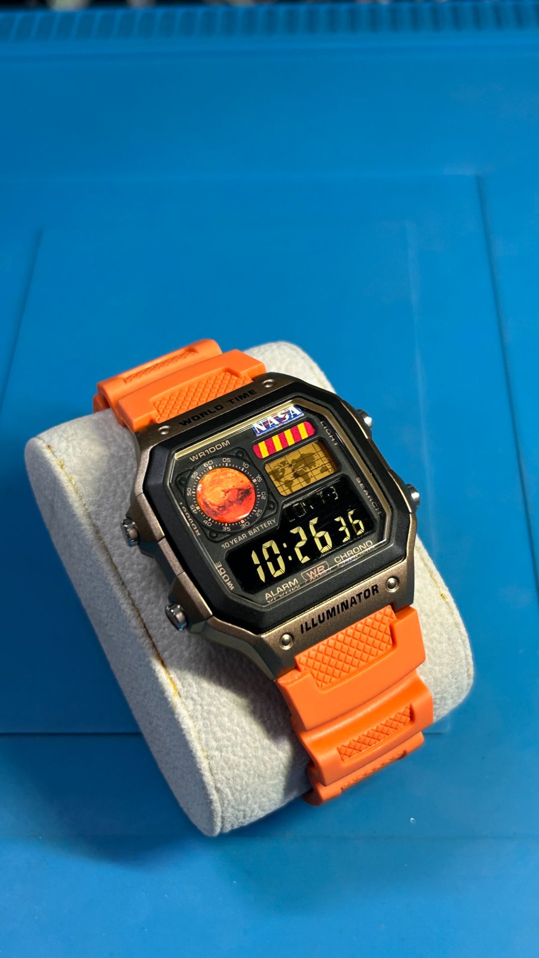 Сasio Ae-1200 кастом «Марс»