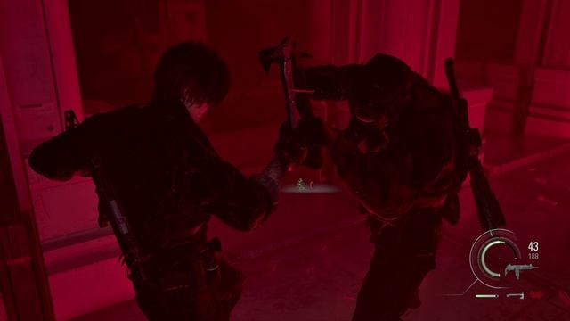 RESIDENT EVIL requiem Долгий бой с Ханком