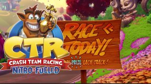 Crash Team Racing Nitro-Fueled #1. Гонки для детей на машинках. PS4