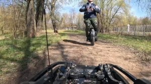 Traxxas X-maxx против моноколеса