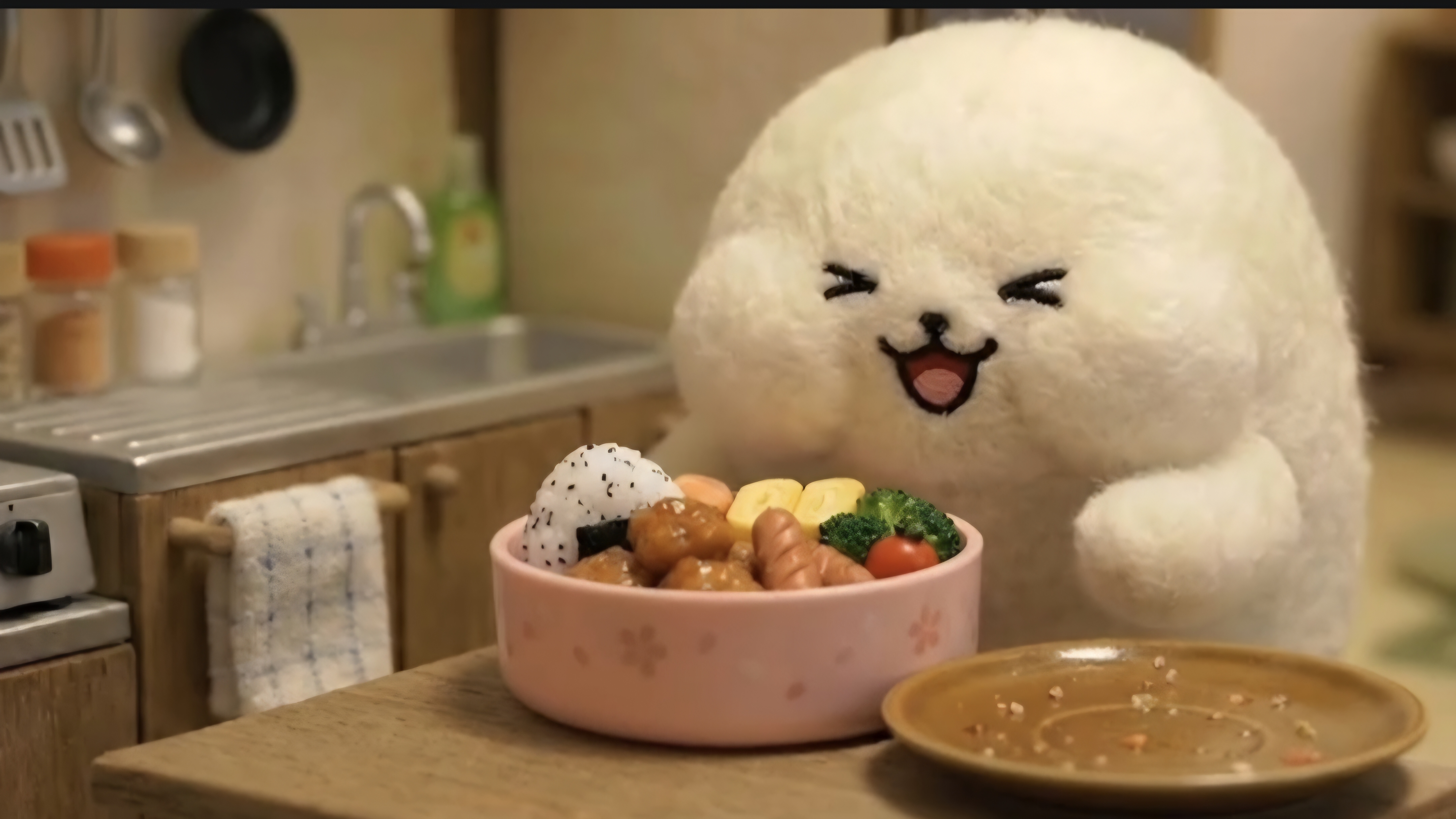 МУЛЬТИК ДЛЯ ДЕТЕЙ. 🦭МИЛЫЙ ПУХЛЯШ-ТЮЛЕНЬ КУШАЕТ НА ПРИРОДЕ. АСМР. МУЛЬТФИЛЬМЫ ДЛЯ ДЕТЕЙ