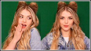 Прическа два пучка, как у Нади Дорофеевой в клипе: ВРЕМЯ И СТЕКЛО - НА СТИЛЕ (АРХИВ)