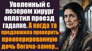 Жизненные истории. Аудиорассказ слушать.  Уволенный с позором хирург оплатил проезд гадалке