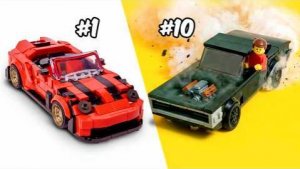 Реалистичные идеи для автомобилей из ЛЕГО...