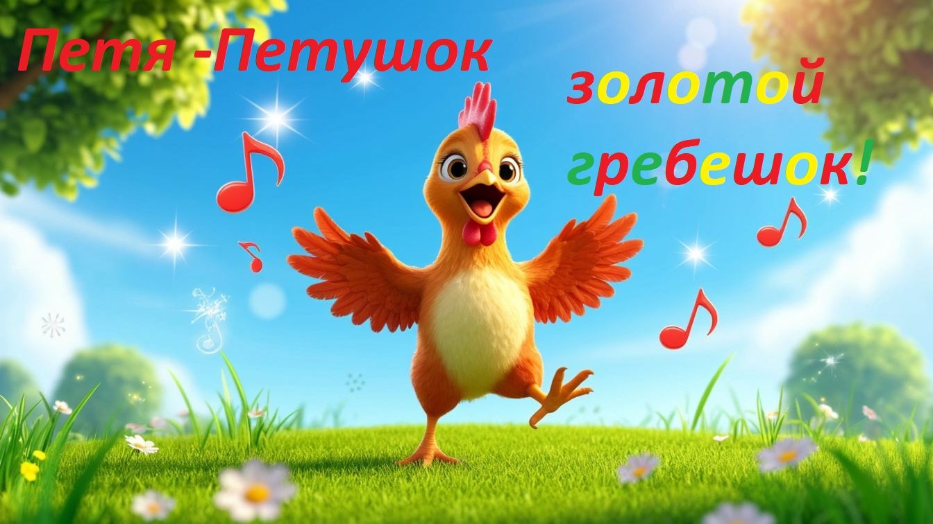 🎈Петя-петушок и его друзья☀🌞