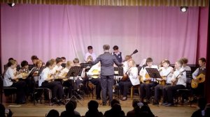 14 - "Ирландская боевая музыка", обр. Т. Ивановой, исп. Оркестр нар. инстр., рук. Ассылов А.В.