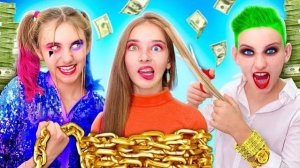 Меня Удочерили Супергерои! Смешные Ситуации с Родителями- Супергероями