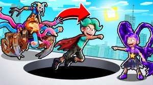 КТО ПЕРЕПРЫГНЕТ ЯМУ ИЗ ИГРУШЕК POPPY PLAYTIME 5 В МАЙНКРАФТ