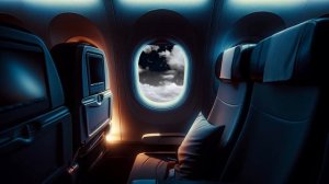 Звуки салона самолёта: белый шум для сна