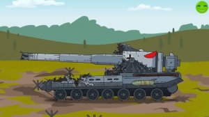 ВСЕ СЕРИИ ПРО КВ-44 против Крепости - Мультики про танки