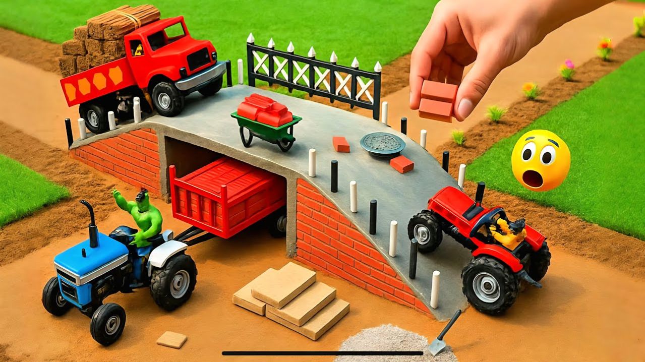 ИГРАЕМ В ТРАКТОР И ГРУЗОВИК НА ФЕРМЕ