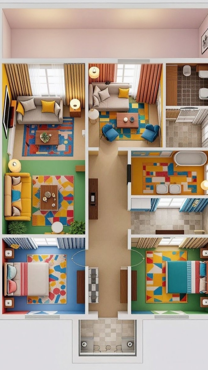 Новый дом с мастер-спальней