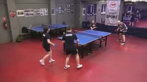 I ф. Сергеев/Ланцетова (1181) - Садовников/Южакова (1208) 19.04 Парный турнир по настольному теннису