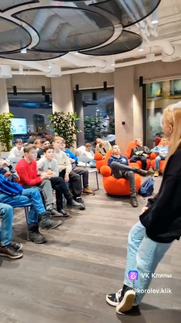 Мастер класс для учеников Академии Клика Т-банк.