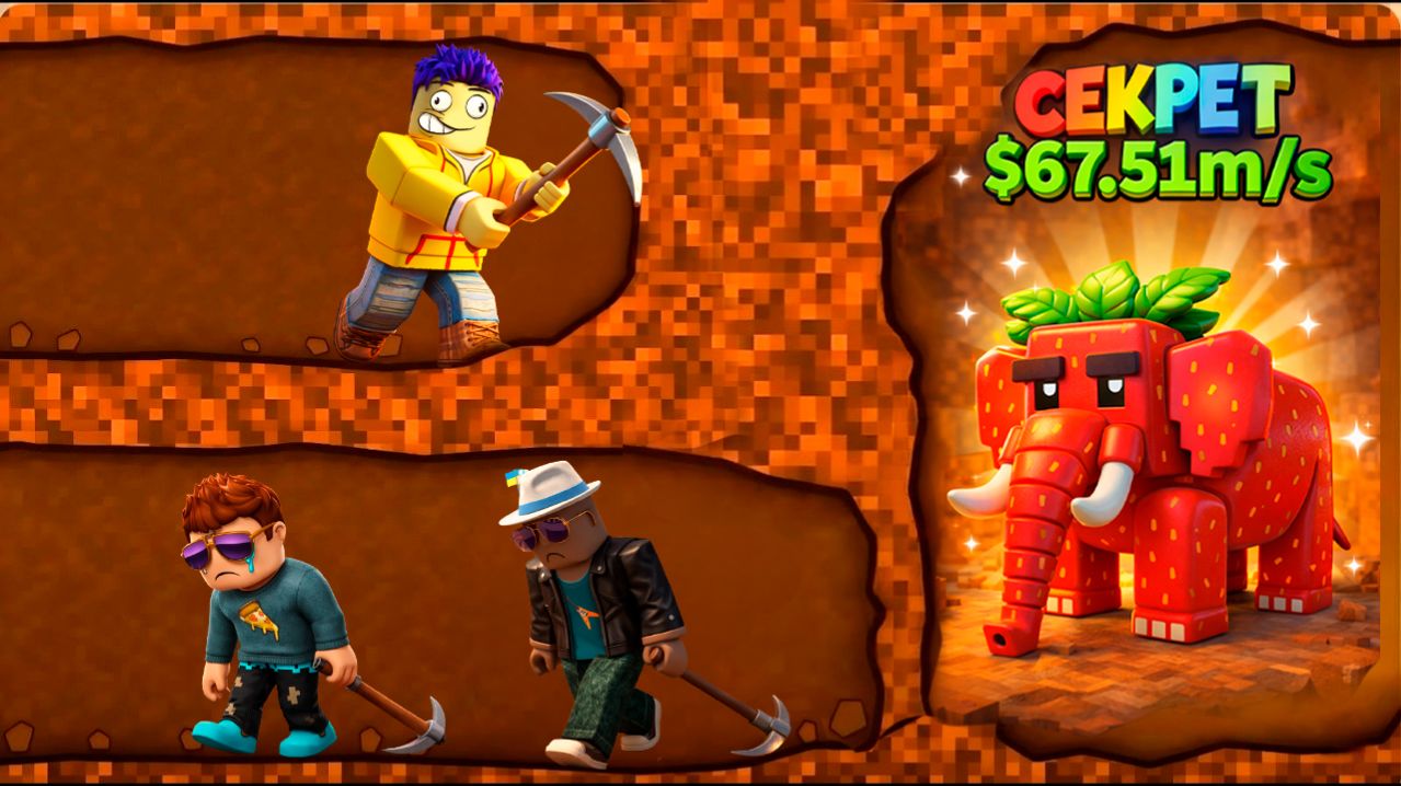 КОПАЙ ГЛУБЖЕ, ЧТОБЫ ПОЛУЧИТЬ БРЕЙНРОТА В ROBLOX