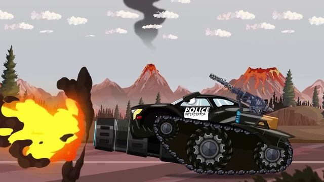 Skibidi KV44 Tank Vs Drill Vehicle Tank  Мультики про танки