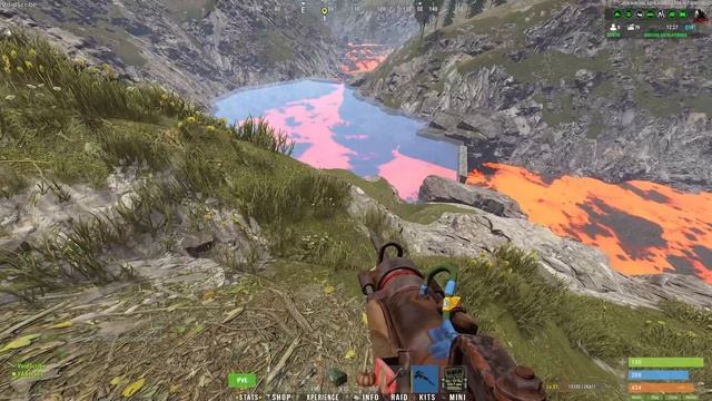 Rust. № 46. Volcano Lake - Вулканическое озеро