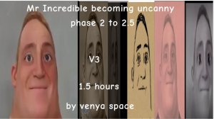 Mr incredible becoming uncanny phase 2 to 2.5 1.5 hours V3