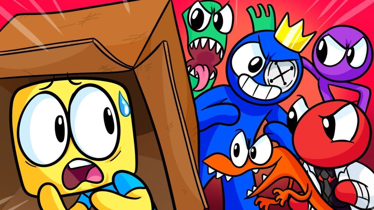 РАДУЖНЫЕ ДРУЗЬЯ - ПОСЛЕДНЕЕ ИСПЫТАНИЕ!   Poppy Playtime Rainbow Friends - Анимации на русском