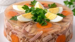 Классический холодец с свиными ножками