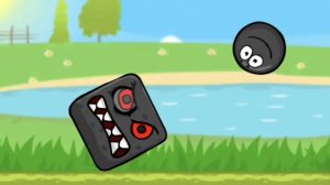 Красный шарик.Красный шар против Босса.