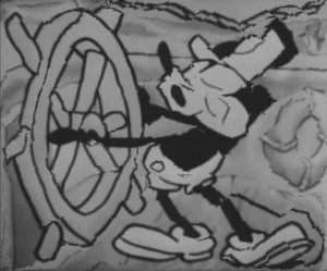 Пароход «Вилли» (1928) Микки Маус Жмых эффект