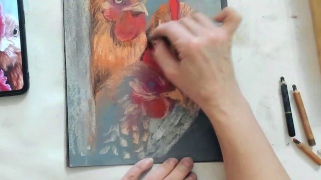 Петушок и курочки-Бесплатный мастер класс!