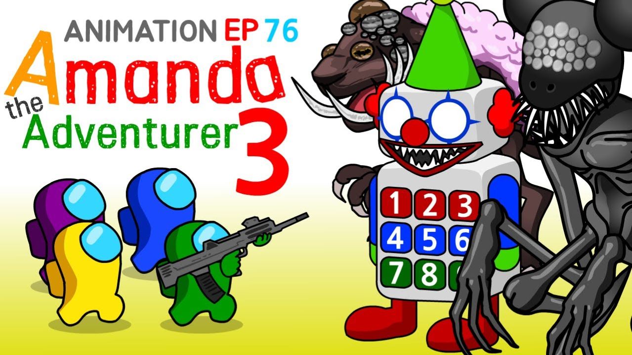 АМОНГ АС против АМАНДА 3 путешественница - Мультик прикол новая серия