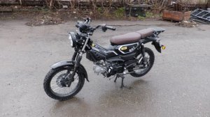 Мопед MOBI. Реплика мопеда Ямаха PG1. Двигатель с балансирным валом.