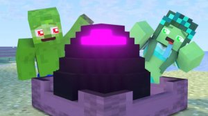 Голодный Стив украл драконье яйцо. Майнкрафт Мультик