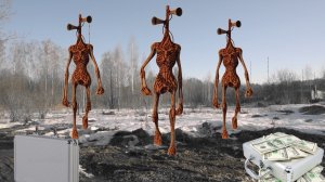 ОХОТА НА СИРЕНОГОЛОВОГО! Он проник к нам домой! Устроили КАМУФЛЯЖНЫЕ ПРЯТКИ