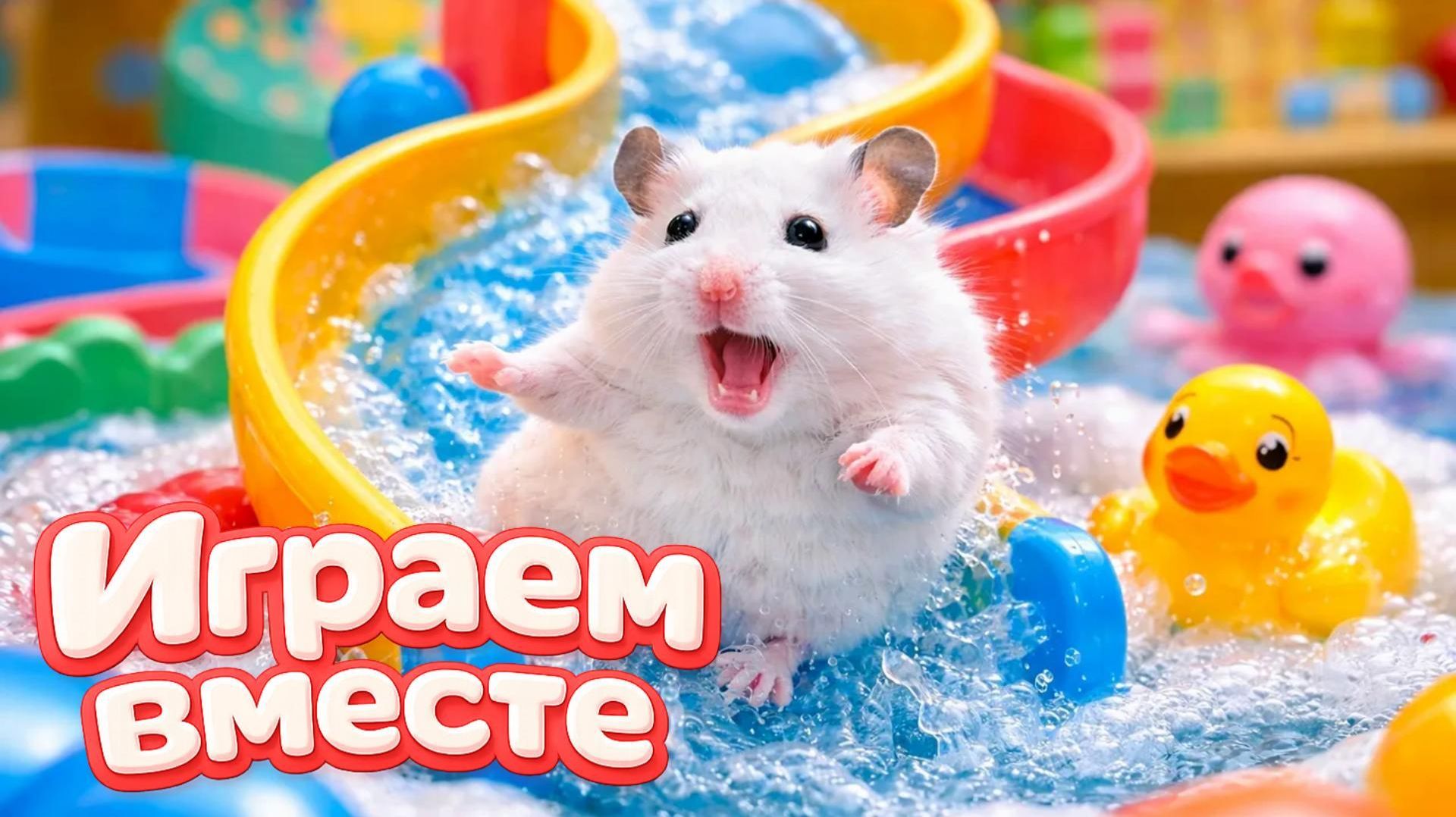 ХОМЯК ВЫБИРАЕТСЯ ИЗ СЕКРЕТНОЙ ХОМЯЧЕЙ ТЮРЬМЫ ! Играем ВМЕСТЕ 2! Помогаем выбраться из лабиринта !