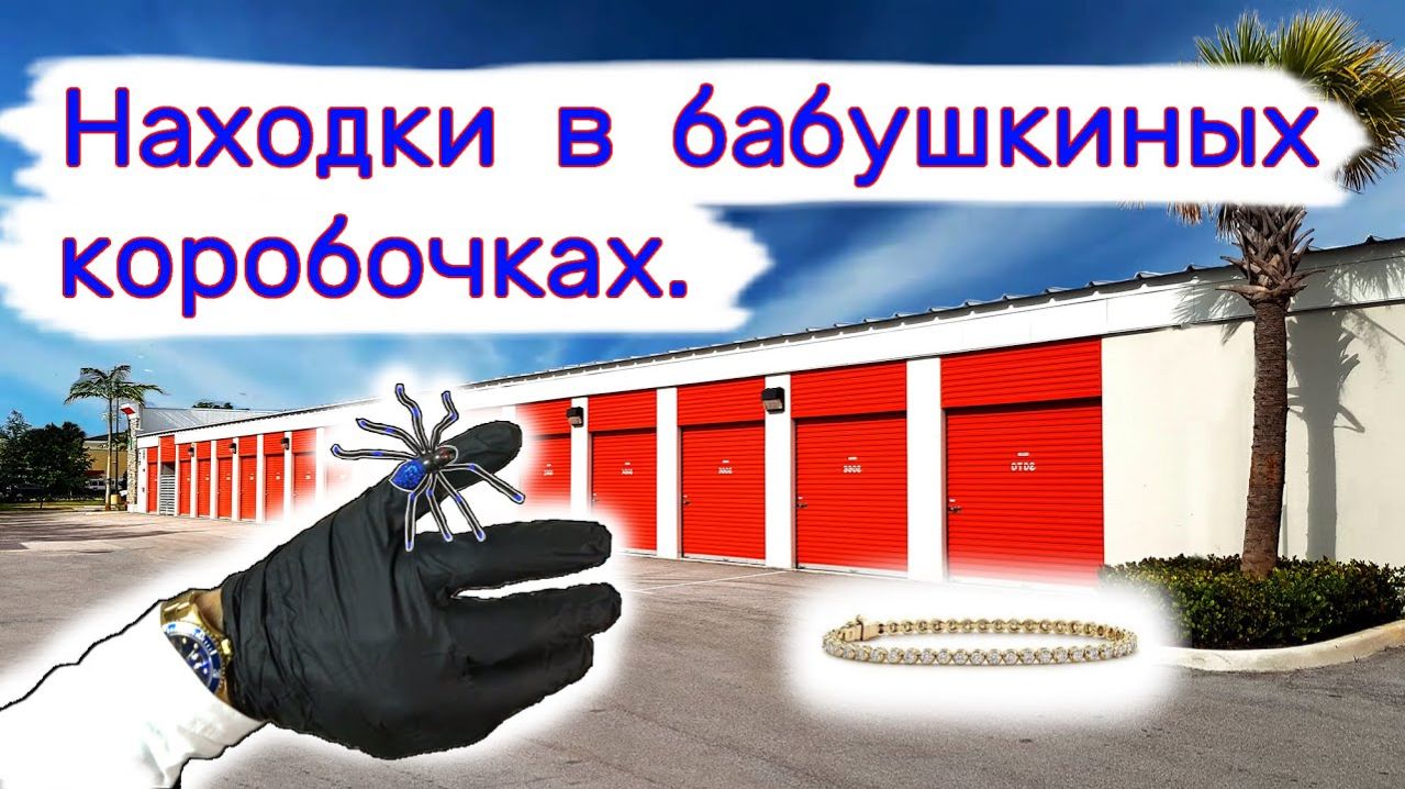 АУКЦИОН КОНТЕЙНЕРОВ В США - Находки в бабушкиных коробочках. Выпуск 275