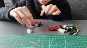 Собираю пушку из лего