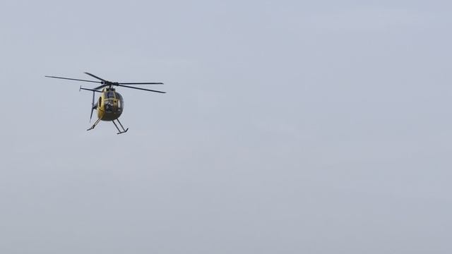 FLSIHRC 500Size MD500E Yellow Реалистичный радиоуправляемый вертолёт