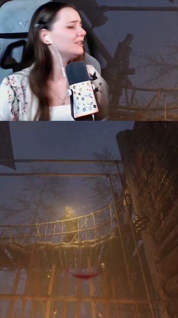 А ворота то не открыла