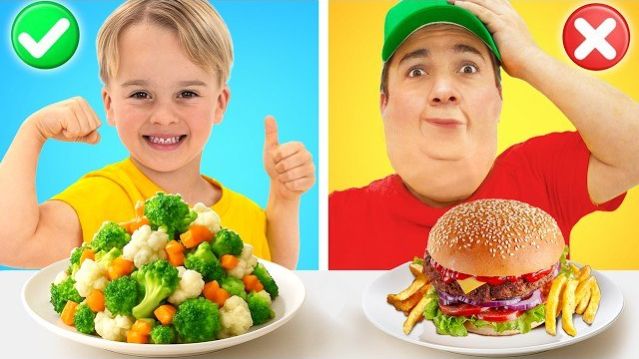 Майк учит своего дядю выбирать здоровую пищу и оставаться в форме — видеоподборка