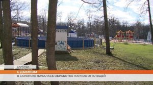В Саранске началась обработка парков от клещей