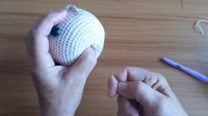 Вяжем игрушки. Ушки для куклы.