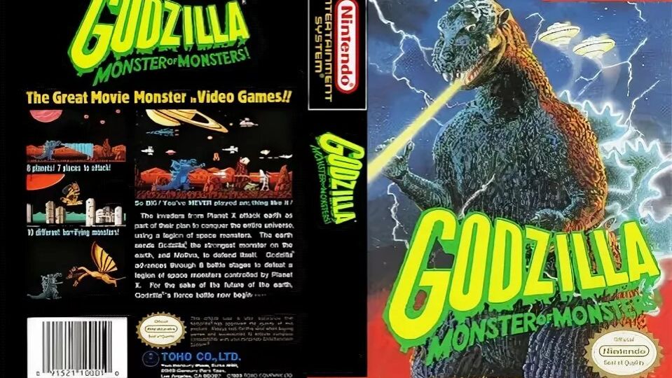 Godzilla Monster of Monsters (NES)