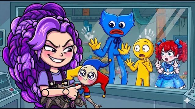 ЧАСТЬ 5, НО ПРОТОТИП-ЗЛОЙ МЛАДЕНЕЦ! Poppy Playtime  5 АНИМАЦИЯ